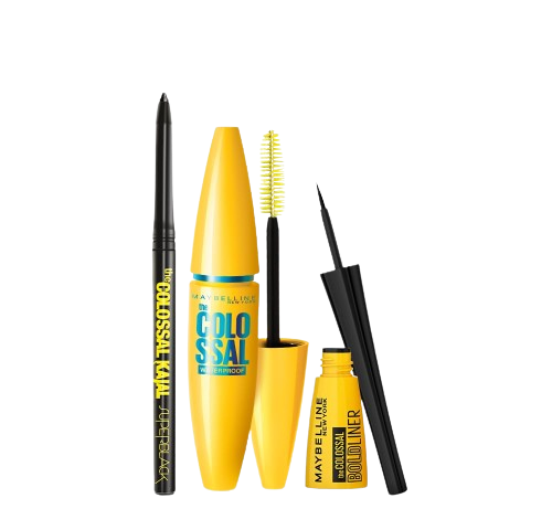 Maybelline Colossal Bold Liner | Kajal | Mascara