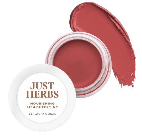 Just Herbs Ayurvedic, Natural Lip & Cheek Tint, Blush For Women