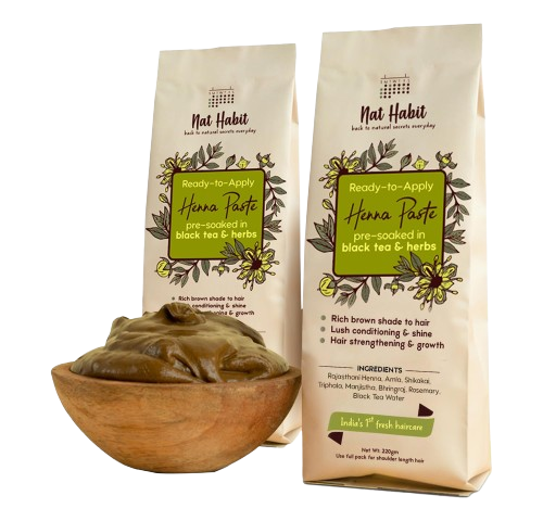 Nat Habit - Fresh Ready To Apply Henna Paste