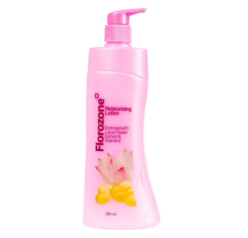 moisturizing lotion enriched with lotus flower